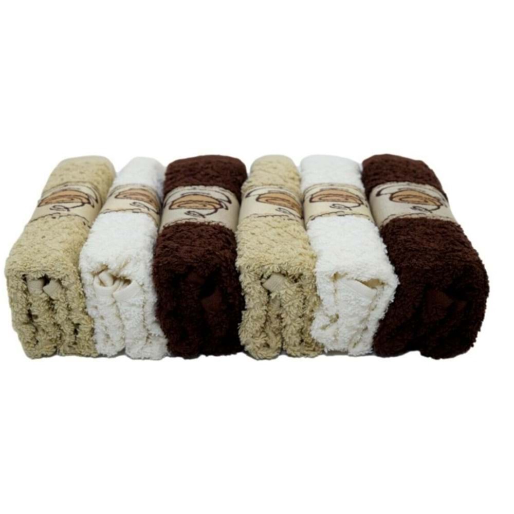 Coffee Towel 30x50 Cm 6'lı Mutfak Havlu Seti