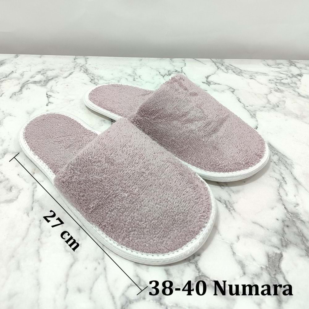 Pamuklu Banyo Ve Ev Terliği Havlu Terlik Otel,Spa,Ev Terliği