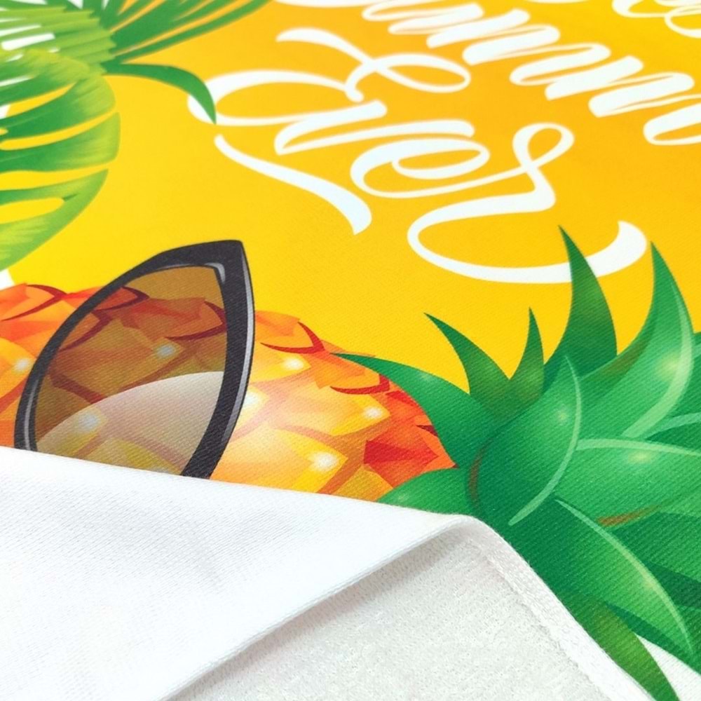 Best Summer Dijital Baskılı 75x150 Cm Plaj Havlusu