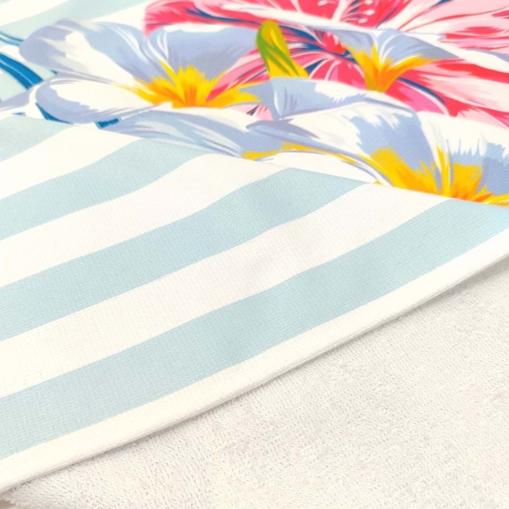 Summer Flamingo Dijital Baskılı 75x150 Cm Plaj Havlusu