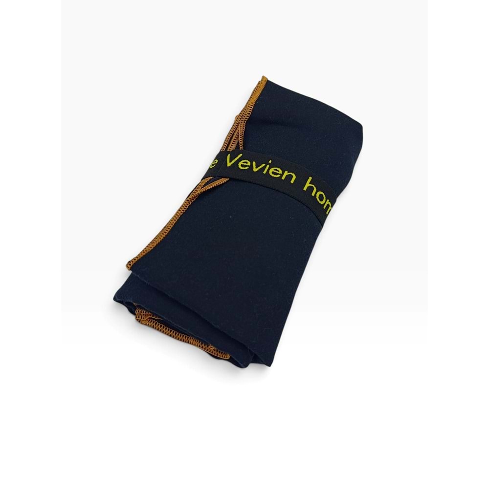 Vevien Home Mikrofiber Havlu - L Boy - 75 X 150 Cm - Plaj Havlusu SİYAH