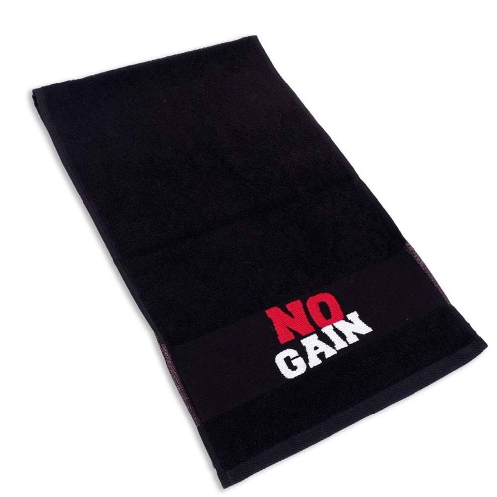 No Pain No Gain 30x100 Cm %100 Pamuklu Spor Havlusu Fitness Gym Golf Boks Tenis Havlusu