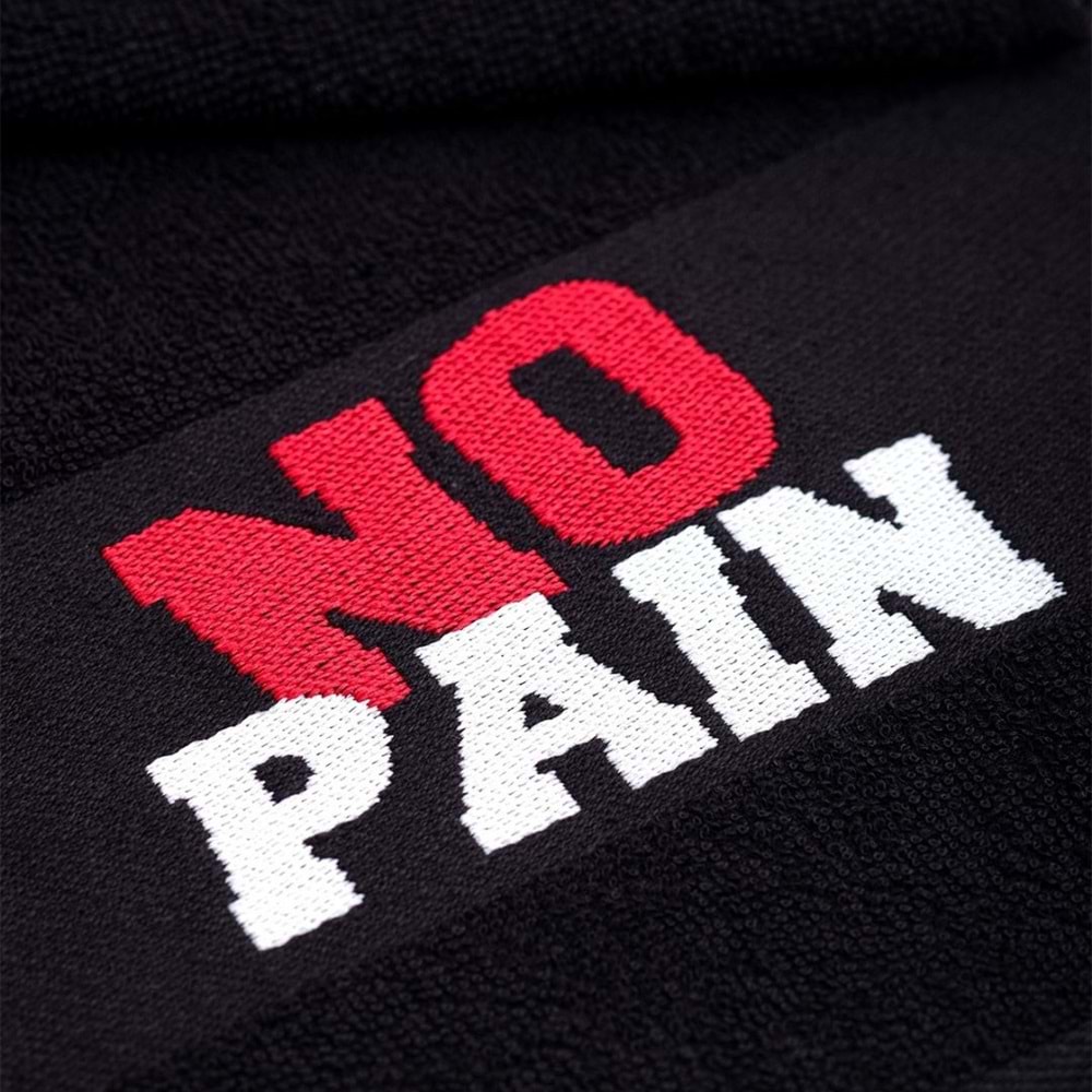 No Pain No Gain 30x100 Cm %100 Pamuklu 3'lü Spor Havlusu Fitness Gym Golf Boks Tenis Havlusu