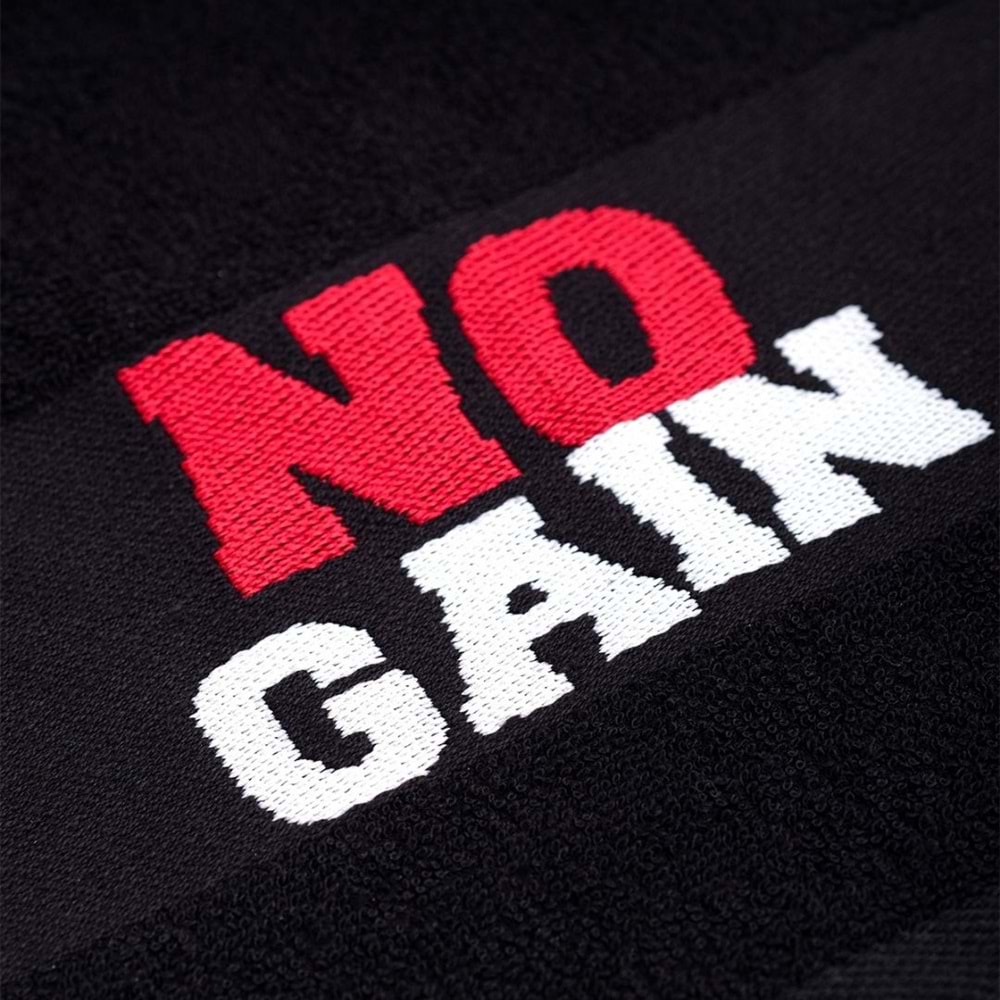 No Pain No Gain 30x100 Cm %100 Pamuklu 3'lü Spor Havlusu Fitness Gym Golf Boks Tenis Havlusu