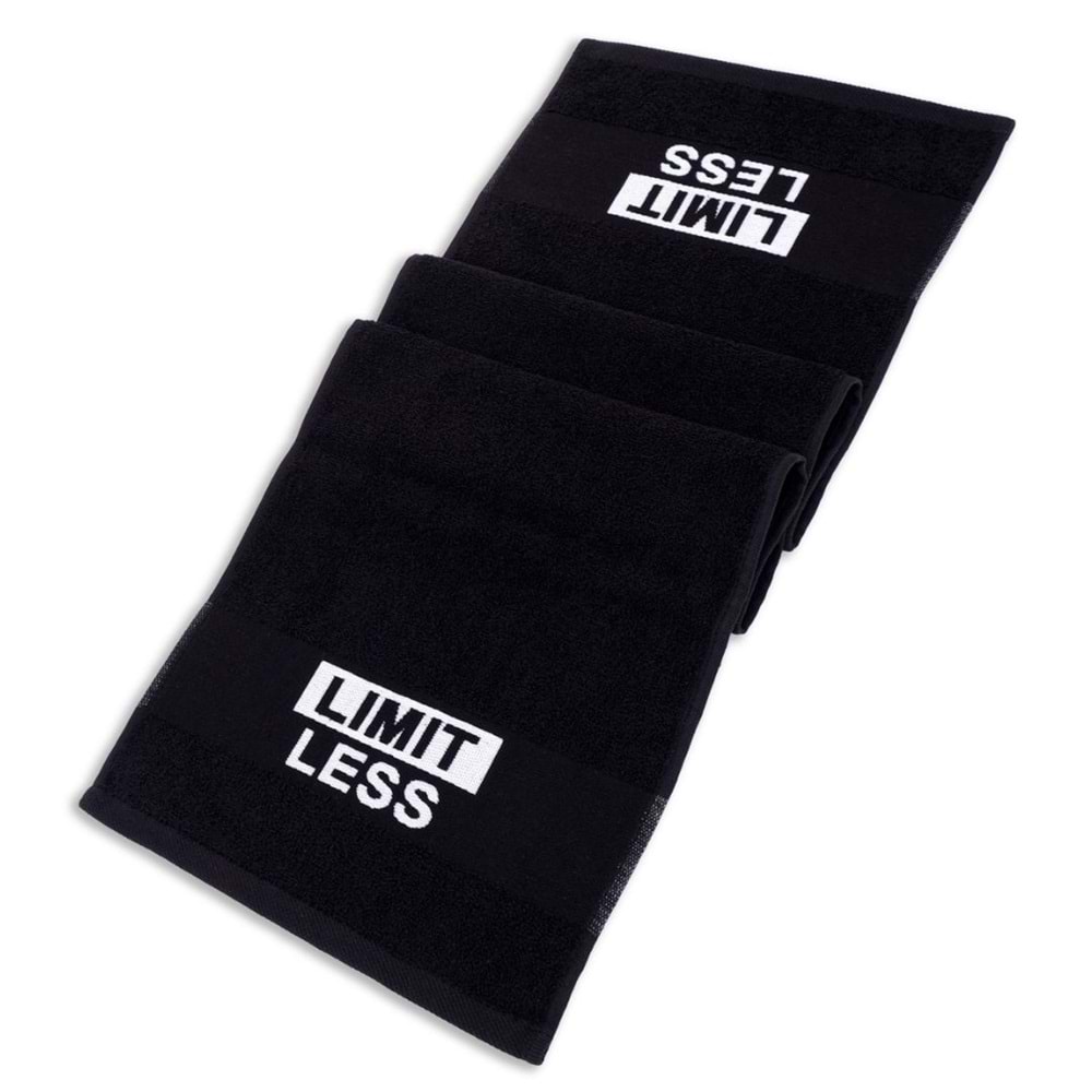 Limitless 30x100 Cm %100 Pamuklu Spor Havlusu Fitness Gym Golf Boks Tenis Havlusu