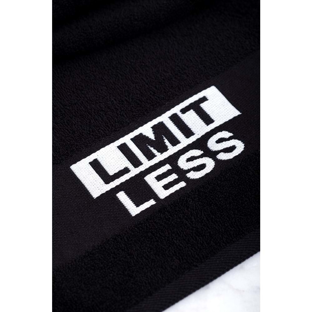 Limitless 30x100 Cm %100 Pamuklu Spor Havlusu Fitness Gym Golf Boks Tenis Havlusu
