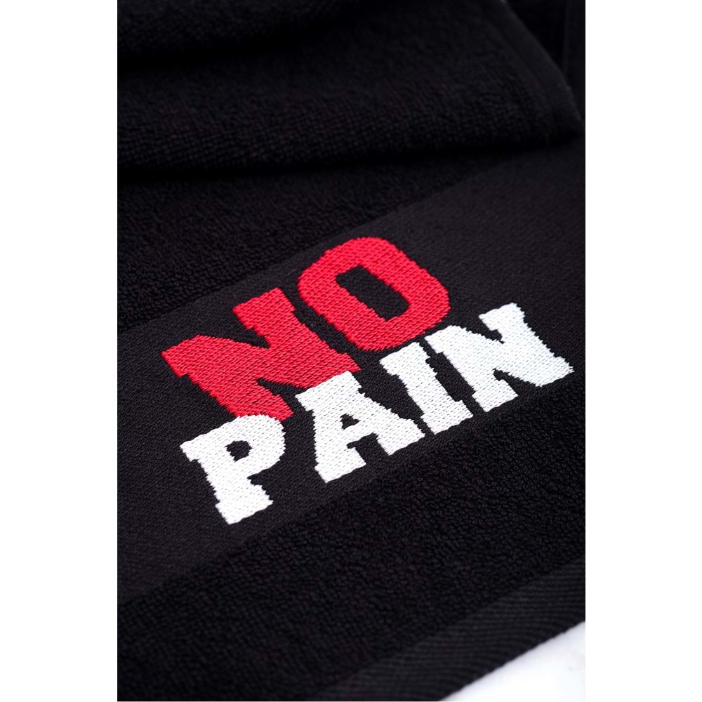 Limitless - No Pain No Gain 30x100 Cm %100 Pamuklu 2'li Spor Havlusu Fitness Gym Golf Boks Havlusu