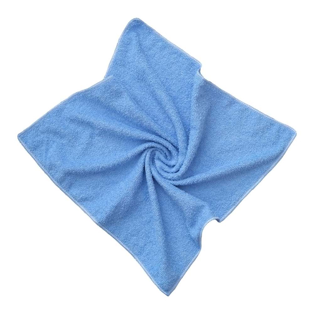 Süper Emici 40x40 cm 10'lu Eko Paket Mikrofiber Kurulama Bezi