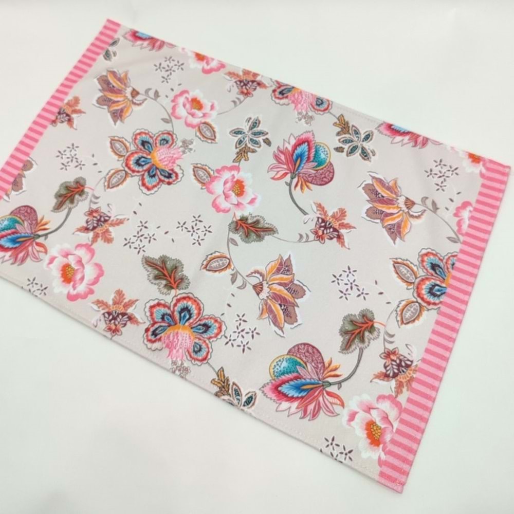 Rosa Desen Dekoratif Mutfak Havlusu 35x50 cm Kurulama Bezi (Paket içeriği: 1 Adet Mutfak Havlusu)