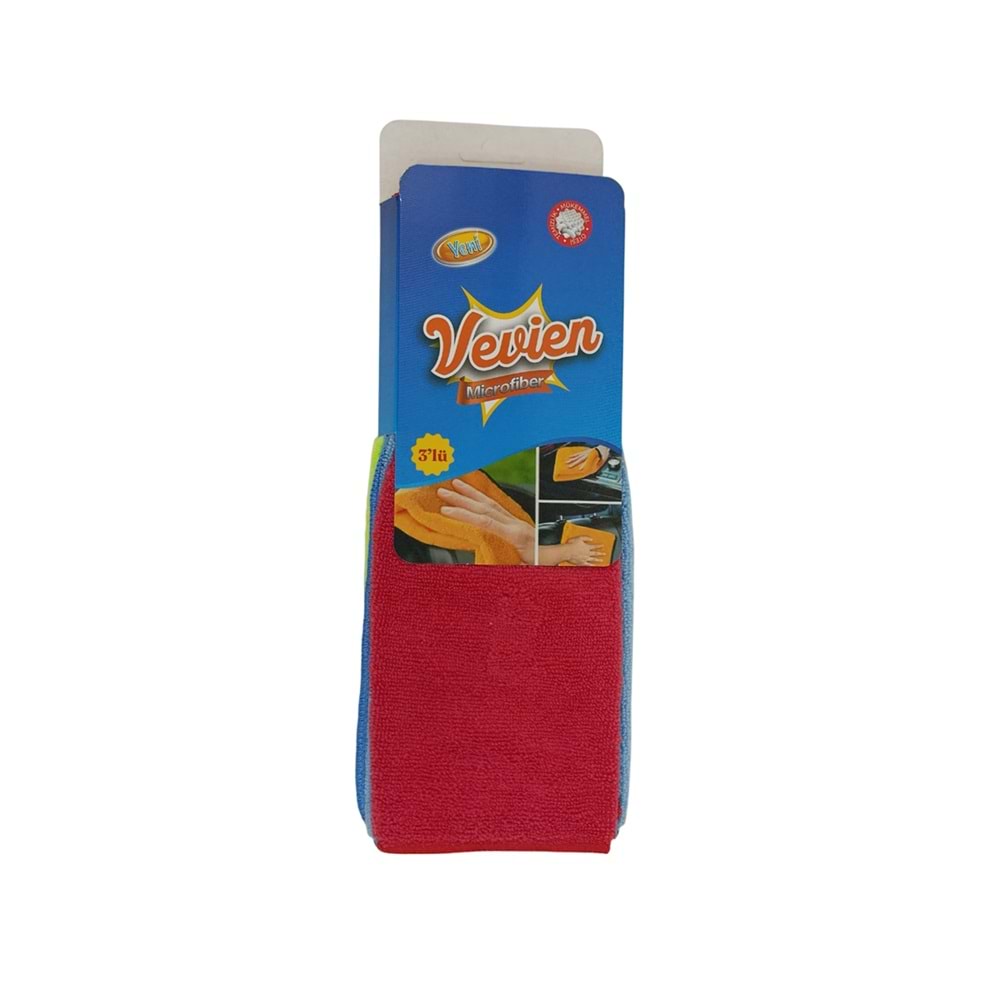 Microfiber Oto Yıkama Temizleme Oto Kurulama Bezi | 3'lü 32x32 Cm