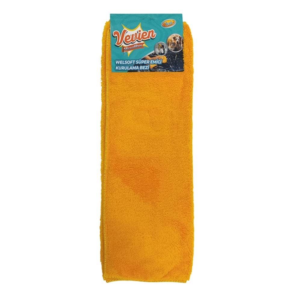 Microfiber Welsoft Süper Emici Kurulama Bezi 50x70 Cm | Oto Yıkama Kurulama Bezi