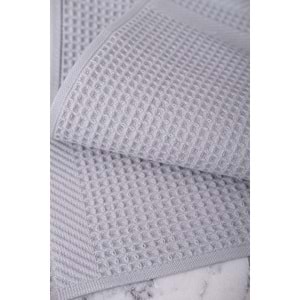 Ripicca %100 Pamuklu | Pike Bulaşık Kurulama | 3'lü Pike Mutfak Havlu Seti | 30x50 Cm AÇIK GRİ
