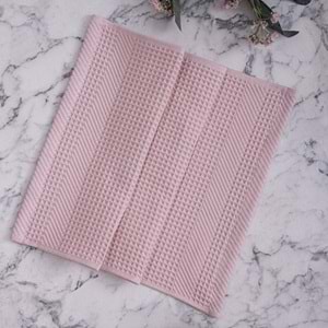 Ripicca %100 Pamuklu | Pike Bulaşık Kurulama | 3'lü Pike Mutfak Havlu Seti | 30x50 Cm GÜL KURUSU