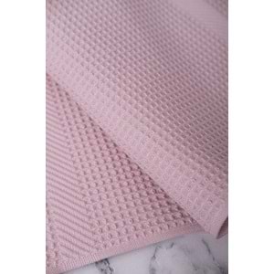 Ripicca %100 Pamuklu | Pike Bulaşık Kurulama | 3'lü Pike Mutfak Havlu Seti | 30x50 Cm GÜL KURUSU
