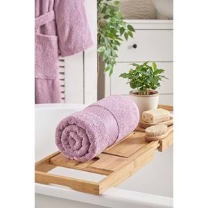 Lusso | %100 Pamuk Jakarlı Lüks 2'li Havlu Seti | Havlu Takımı | Banyo Takımı MÜRDÜM