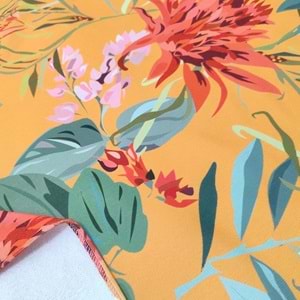 Summer Parrot Dijital Baskılı 75x150 Cm Plaj Havlusu