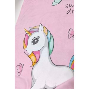 Unicorn Dijital Baskılı 60x130 Cm Çocuk Plaj Havlusu