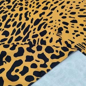 Leopar Desenli Dijital Baskılı 75x150 Cm Plaj Havlusu