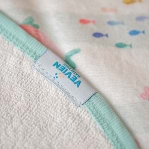 Underwater Çocuk Panço Plaj Havlusu 5-6 Yaş