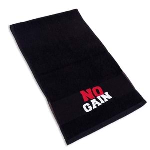 No Pain No Gain 30x100 Cm %100 Pamuklu 2'li Spor Havlusu Fitness Gym Golf Boks Tenis Havlusu