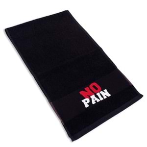 No Pain No Gain 30x100 Cm %100 Pamuklu 3'lü Spor Havlusu Fitness Gym Golf Boks Tenis Havlusu