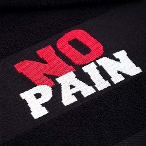 Limitless - No Pain No Gain 30x100 Cm %100 Pamuklu 2'li Spor Havlusu Fitness Gym Golf Boks Havlusu
