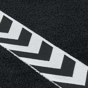 Sergeant 30x100 Cm %100 Pamuk(450 GSM) Siyah 2'li Spor Havlusu Fitness Gym Golf Boks Havlusu