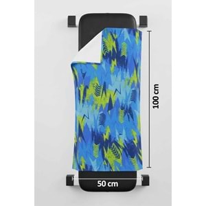 Sports Dijital Baskılı 50x100 Cm Spor Havlusu Fitness Gym Golf Boks Tenis Havlusu SPORT1