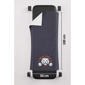 Sports Dijital Baskılı 50x100 Cm Spor Havlusu Fitness Gym Golf Boks Tenis Havlusu SPORT4