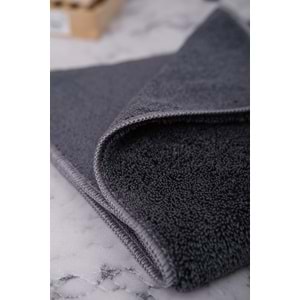 Microfiber Araç İç Dış Yıkama Temizleme Ve Toz Bırakmaz Oto Kurulama Bezi | 50x70 Cm Koyu Gri