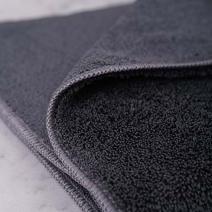 Microfiber Araç İç Dış Yıkama Temizleme Ve Toz Bırakmaz Oto Kurulama Bezi | 50x70 Cm Koyu Gri