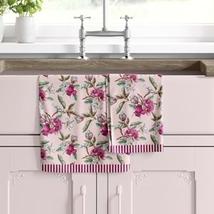 Bocciolo Desen Dekoratif Mutfak Havlusu 35x50cm Kurulama Bezi (Paket içeriği: 1 Adet Mutfak Havlusu)