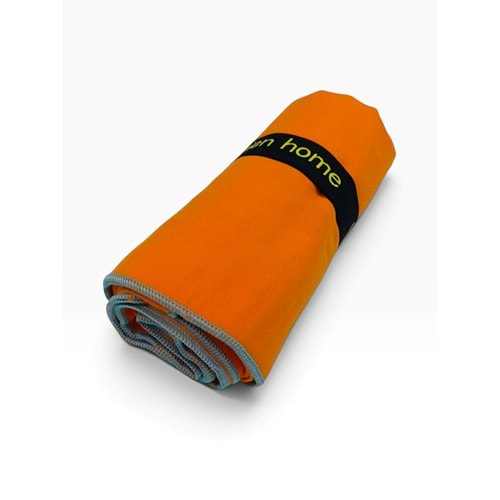 Vevien Home Mikrofiber Havlu - L Boy - 75 X 150 Cm - Plaj Havlusu TURUNCU