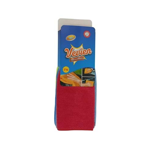 Microfiber Oto Yıkama Temizleme Oto Kurulama Bezi | 3'lü 32x32 Cm