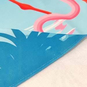 Flamingo Dijital Baskılı 75x150 Cm Plaj Havlusu