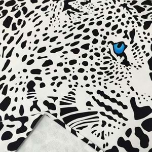 BLACK LEOPARD Dijital Baskılı 75x150 Cm Plaj Havlusu