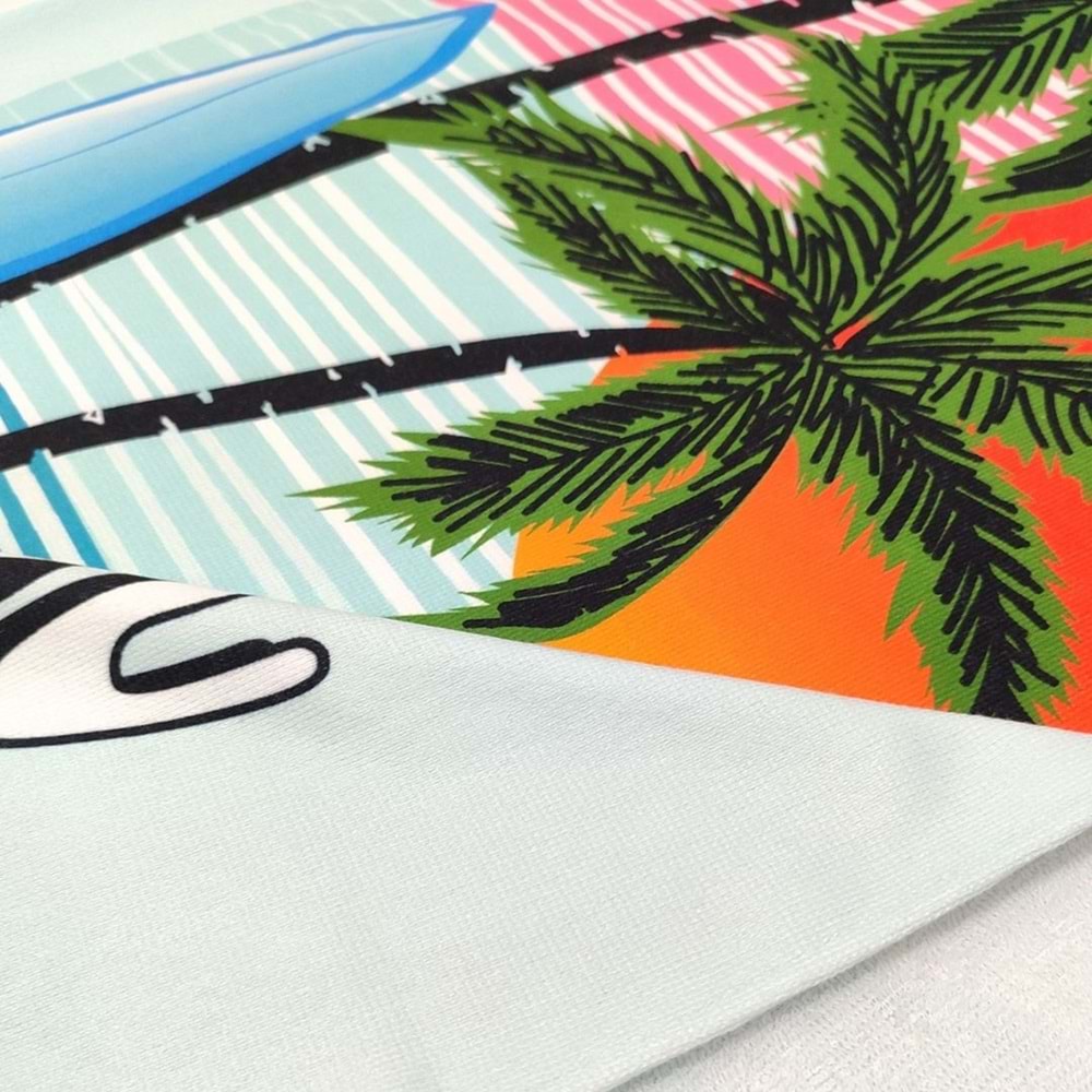 ENDLESS SUMMER Dijital Baskılı 75x150 Cm Plaj Havlusu