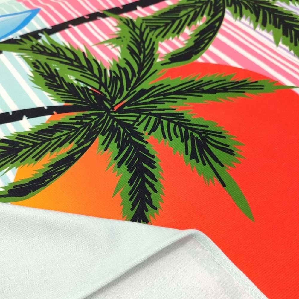 ENDLESS SUMMER Dijital Baskılı 75x150 Cm Plaj Havlusu