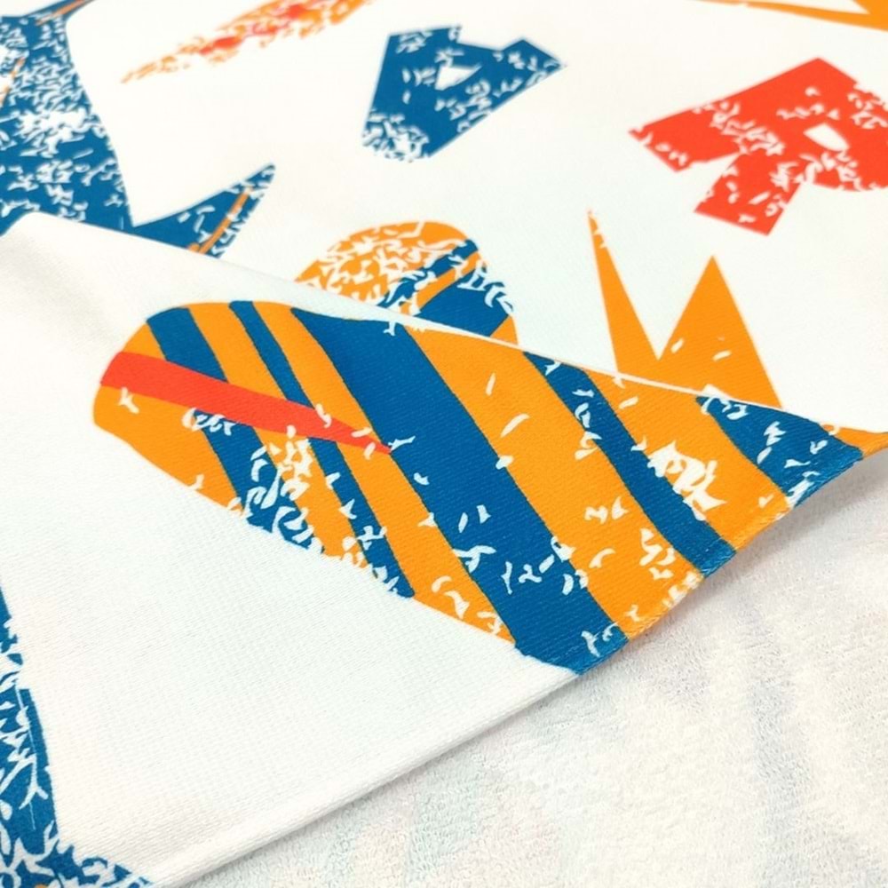 SHARK SUMMER Dijital Baskılı 75x150 Cm Plaj Havlusu