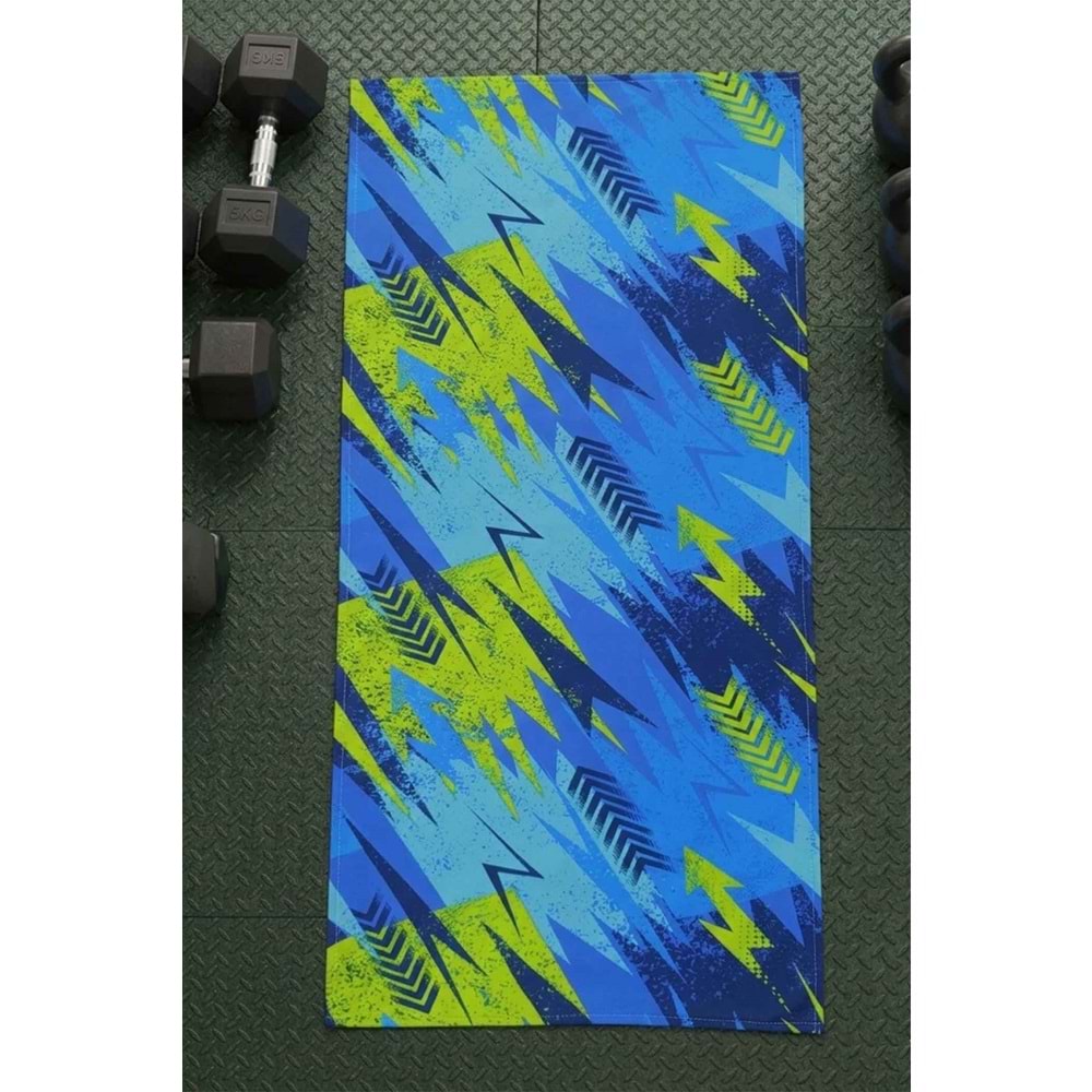 Sports Dijital Baskılı 50x100 Cm Spor Havlusu Fitness Gym Golf Boks Tenis Havlusu SPORT1