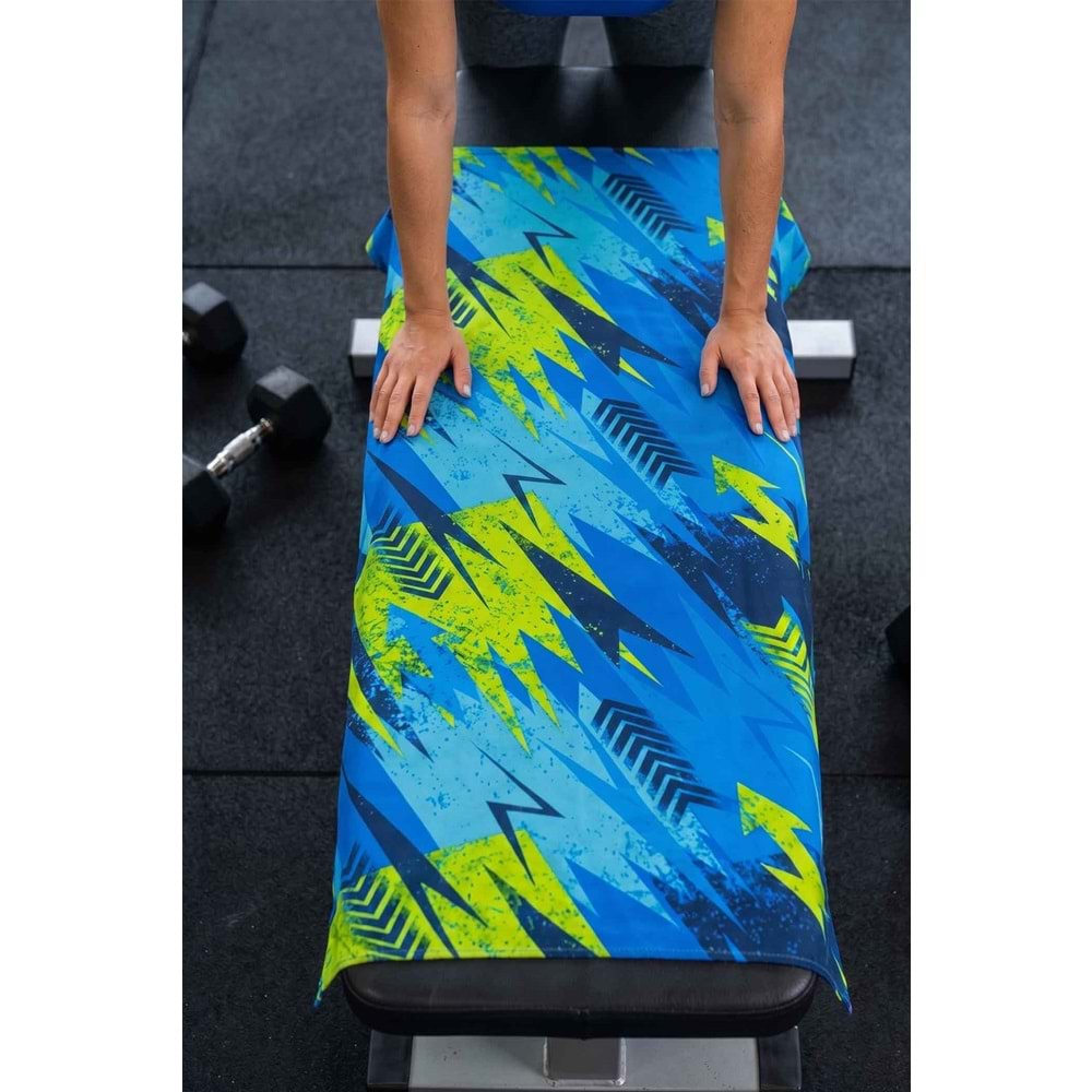 Sports Dijital Baskılı 50x100 Cm Spor Havlusu Fitness Gym Golf Boks Tenis Havlusu SPORT1