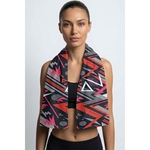 Sports Dijital Baskılı 50x100 Cm Spor Havlusu Fitness Gym Golf Boks Tenis Havlusu SPORT2