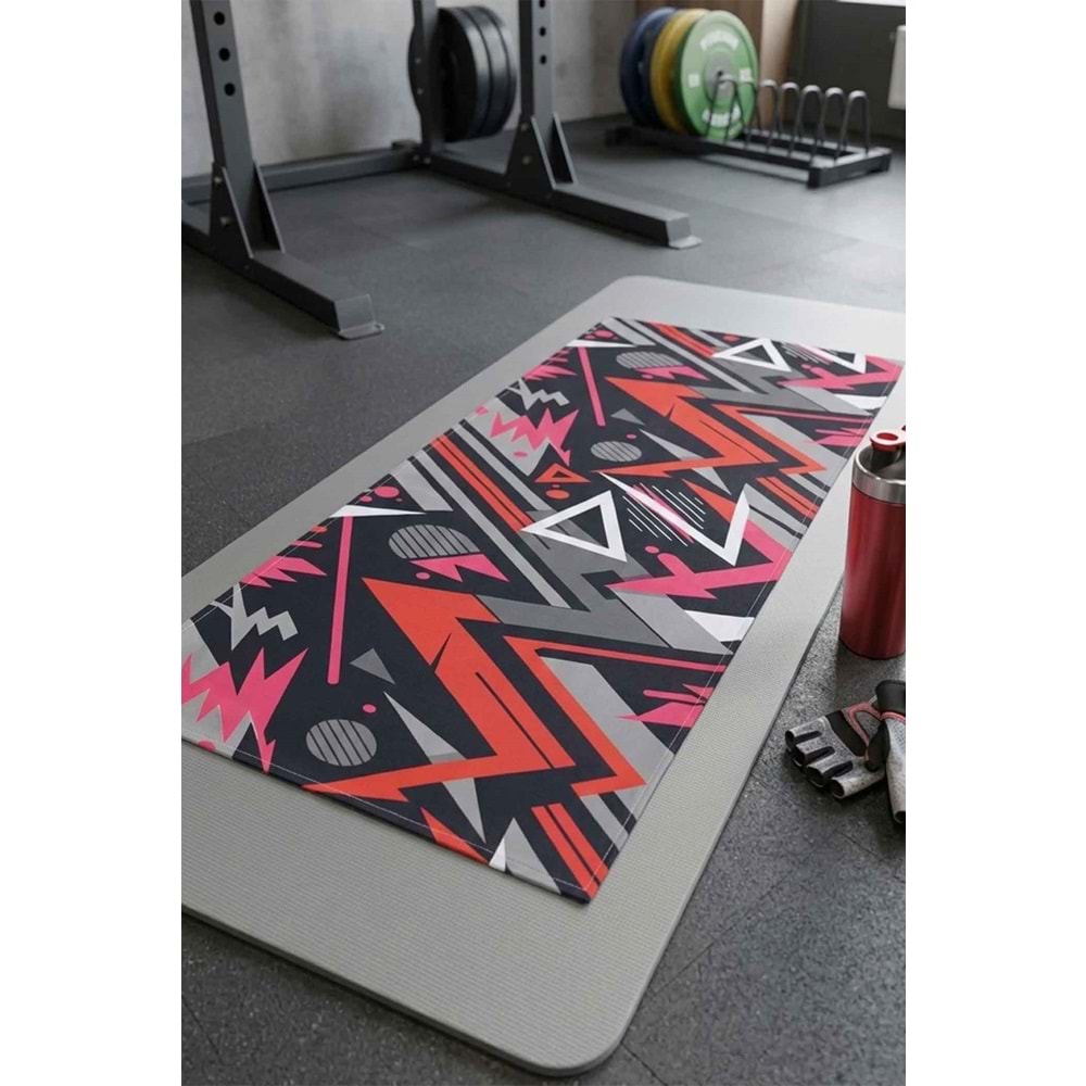 Sports Dijital Baskılı 50x100 Cm Spor Havlusu Fitness Gym Golf Boks Tenis Havlusu SPORT2
