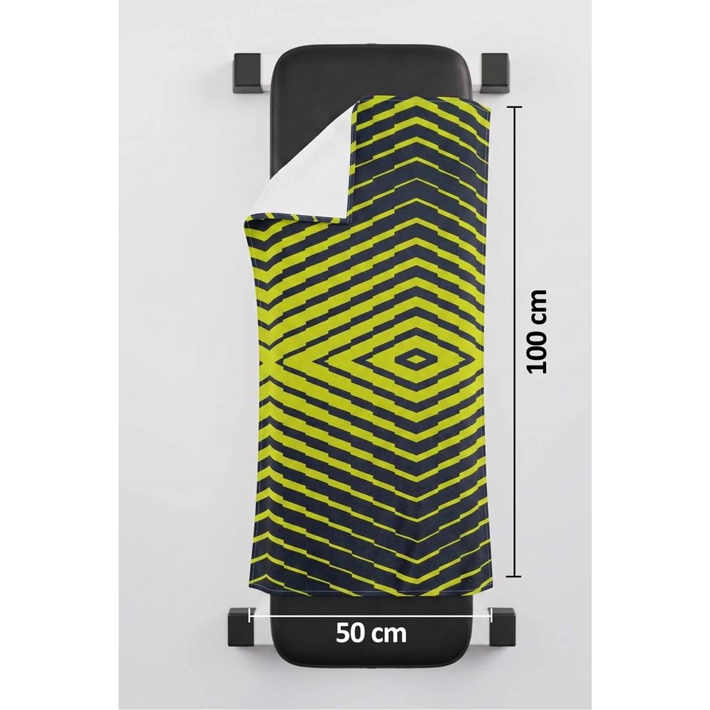 Sports Dijital Baskılı 50x100 Cm Spor Havlusu Fitness Gym Golf Boks Tenis Havlusu SPORT3