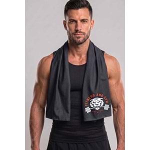 Sports Dijital Baskılı 50x100 Cm Spor Havlusu Fitness Gym Golf Boks Tenis Havlusu SPORT4