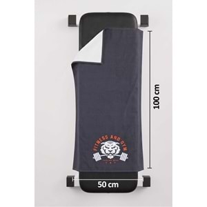 Sports Dijital Baskılı 50x100 Cm Spor Havlusu Fitness Gym Golf Boks Tenis Havlusu SPORT4